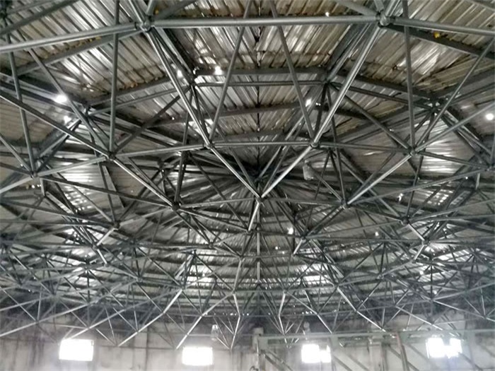 静安洗煤厂蓄水池网架